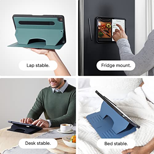 ZUGU Case for iPad mini 6/7 (A17 Pro) 2021/2024 [Berry Purple] | Ultra Slim Protective Cover, Apple Pencil Holder w/Charging, Convenient 7-Angle Magnetic Stand, Auto Sleep/Wake Function - color: Berry Purple
