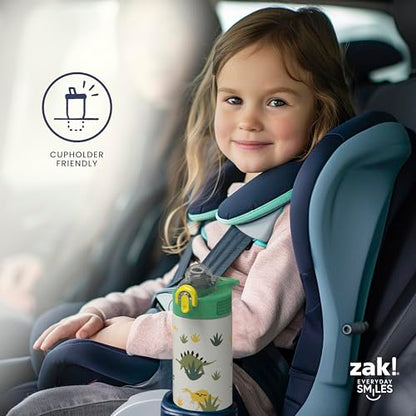 Zak Designs Disney Princess Sage Kids Water Bottle For School or Travel, 19oz Stainless Steel Water Bottle With Straw, Handle, and Leak-Proof, Pop-Up Spout Cover (Ariel, Moana, Rapunzel, Tiana) - color: Princess (Ariel, Moana, Rapunzel, Tiana)