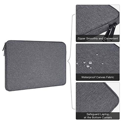 14 inch Laptop Sleeve Case for HP Chromebook 14/ Stream/Ultrabook, Lenovo Chromebook 14/ Thinkbook/Ideapad Slim 3, Protective Computer Bag, Space Grey - color: Space Grey, size: 14 Inch