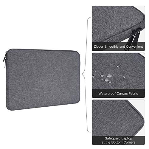 15.6-16 inch Laptop Sleeve Case for Lenovo ideaPad 3i Chromebook/Legion Pro 7i/ Lenovo Yoga 7i 16", Dell 16 Plus/Inspiron, Protective Computer Bag, Space Grey - color: Space Grey, size: 15.6 Inch