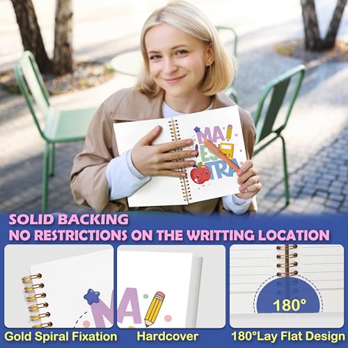 JUDFNCDE Teacher Maestra Appreciation Gifts, Regalo Para Maestra,Spanish Educator Supplies Hardcover Notebook Journal 5.5 x 8.3 - color: Maestra