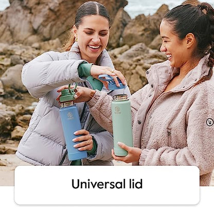 Takeya Actives Stainless Steel Water Bottle, Insulated Spout Lid, Keeps Drinks Cold 24 Hrs, Leakproof, Durable, Dishwasher Safe, Ideal for Gym, Travel, Fits Most Cup Holders, 22 oz/Teal - color: Teal, size: 22 Ounces