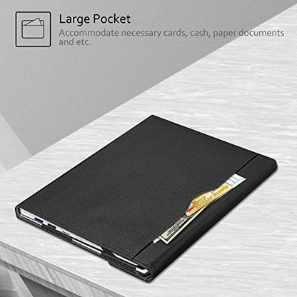 Fintie Sleeve Case Cover for 13.3" Samsung Galaxy Book Flex Alpha 13 NP730QCJ/Flex2 Alpha NP730QDA/Chromebook 2 XE530QDA/Book S/Ion 13 NP930XCJ, Black