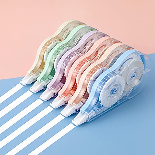 Correction Tape, 12 Pack Correction Tape Dispenser, Easy to Use Applicator for Instant Corrections, Study Supplies and Office Products, 144mx5mm