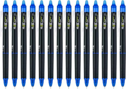 PILOT FriXion Synergy Clicker Erasable Gel Ink Pens, Extra Fine Point, Blue Ink, (17837) (Pack of 98) - color: Blue, size: 1 Count (Pack of 98)