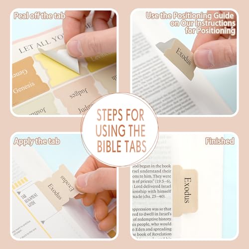 Bible Study Supplies Journaling Kit for Women, Bible Study Kit with 14 No Bleed Highlighters and Pens, 2 Transparent Sticky Notes, 2 Index Stickers, 75 Tabs for Christian Gifts - color: Multicolor
