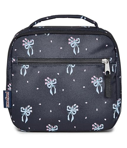 JanSport Lunch Break Insulated Cooler Bag - Leakproof Picnic Tote, Pastel Petals - color: Pastel Petals Black/Blue/Pink/Green