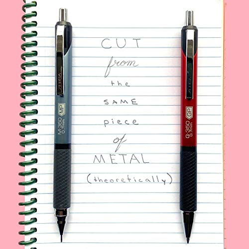 Zebra Pen STEEL M-350 Black Mechanical Pencil, 0.7mm, Medium Point 2-Pack - color: Black Barrel, size: 1 Count (Pack of 2)