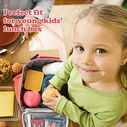 CaCTOUR Lunch Box Kids,Premium Insulated Lunch Bag for Girls Boys,Soft Bag Mini Cooler Back to School Thermal Reusable Lunch Bag for Work School Picnic -Red - color: B-Red
