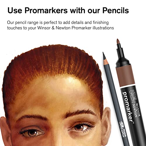 Winsor & Newton Studio Collection Artist Pencils, Sketching Pencils, Set of 6 - style: 6 Sketching Pencils