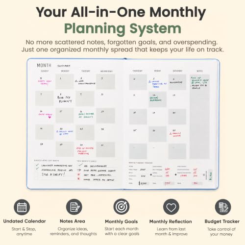Hourly Planner & Appointment Book (8.5” x 11”) - Premium Hourly Planner with Daily Schedule & 30-Minute Time Slots for Better Time Management by PRODUCTIVITY STORE (A4, Blue) - color: Blue