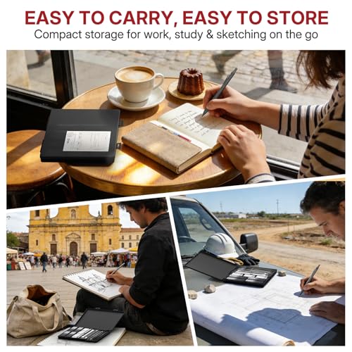 WUO Mechanical Pencils Set, 4-Pack 0.5mm & 0.7mm Metal Drafting Pencils with 480 HB Lead Refills, Precision Eraser Pen, 4B Erasers & Case for Writing, Drawing, Sketching & School, Grey&Black - color: Black+Grey