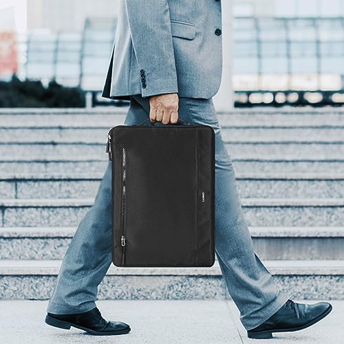LANDICI 360°Protective Laptop Sleeve Case 14 15 Inch, Waterproof Slim Computer Cover Bag Compatible with MacBook Air M2 15, MacBook Pro 14/15, Chromebook 14/15, Asus vivobook 14, Black - color: Black, size: 14-15 Inch
