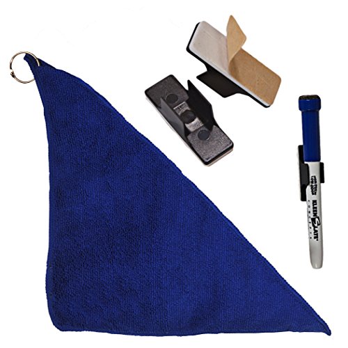 KleenSlate (36) Black Low Odor, Non-Toxic Dry Erase Markers with Eraser Cap, Bullet Point