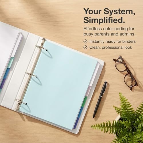 Copy Printing and Writing Colored Paper, 20 Pound - 75 Gsm, 3 Hole Punch, 500 Sheets per Ream. (Blue) - color: Blue