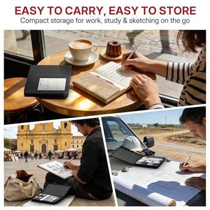 WUO Mechanical Pencils Set, 4-Pack 0.5mm & 0.7mm Metal Drafting Pencils with 480 HB Lead Refills, Precision Eraser Pen, 4B Erasers & Case for Writing, Drawing, Sketching & School, Silver&Black - color: Black+Sliver