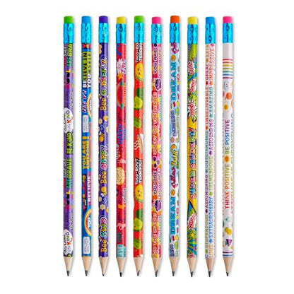 Cra-Z-Art Classroom Reward Pencils Classpack 250 Count Featuring 10 Unique Designs