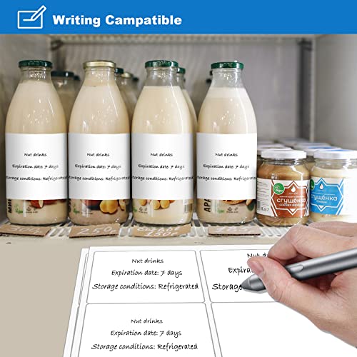 BESTEASY 3 1/3" x 4" Labels Shipping Labels for Laser Inkjet Printers, 6 Up Self Adhesive FBA Address Labels, White Matte Mailing Label Stickers (100 Sheets, 600 Labels) - size: 100 sheets, style: 6 up-3-1/3" x 4"