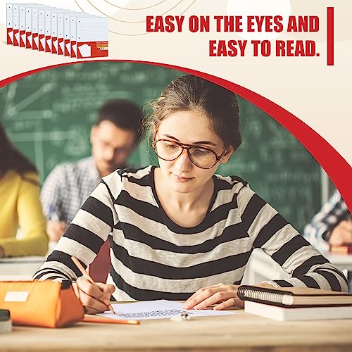 Notebook Paper Wide Ruled, Loose Leaf Paper Wide Ruled Notebook Paper Bulk, Lined Filler Paper for 3 Ring Binders - 10.5” X 8", for Student, College, School Classroom - 100 Sheets/Pack (12 Pack) - style: 12 Pack