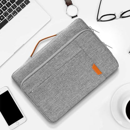 MOSISO 360 Protective Laptop Case 13 inch, 13 inch Laptop Sleeve, Gray | Compatible with MacBook Air M5 M4 M3 M2 M1 2026-2018/Neo/Pro M2 M1, Side Open Carrying Case with Raised Pocket&Handle&Belt