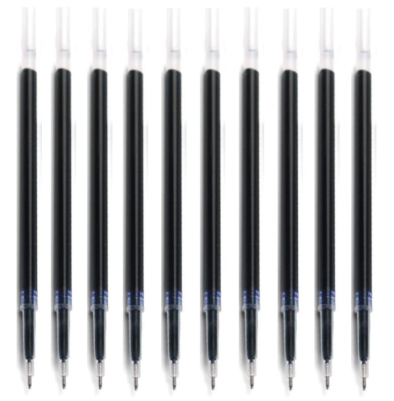 Retractable Cats&Dogs Gel pens Blue Refill,10-Pack - style: blue Refills 10-Pack
