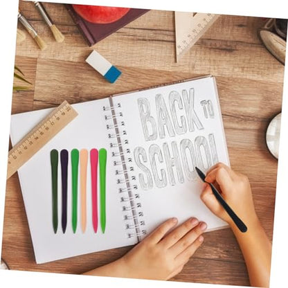 HOMSFOU 36-piece Pack Jumbo Washable Crayons Bulk Twistables for Boys and Girls Safe Painting Crayon Set Portable Drawing Accessory