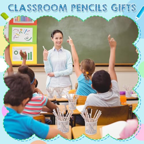 Tenceur 24 Set/48 Pcs Back to School 3rd Graders Pencils and Cards Set, Third Grade Motivational Wooden Pencil with Erasers, Composition Book Greeting Note for Student Classroom Reward Gift - style: 3rd Graders