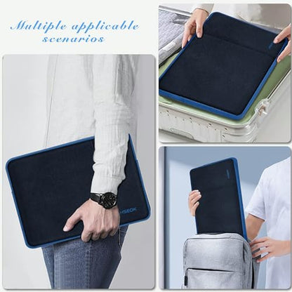 Hseok Laptop Case 13 Inch Sleeve Compatible with MacBook Neo 13, MacBook Air Pro 13 M5/M4/M3/M2/M1, iPad Pro Air 12.9" 13", XPS 13, Protective Computer Bag with Side Pocket & Dual Zippers,B02K03 - color: B02K03, size: 13"