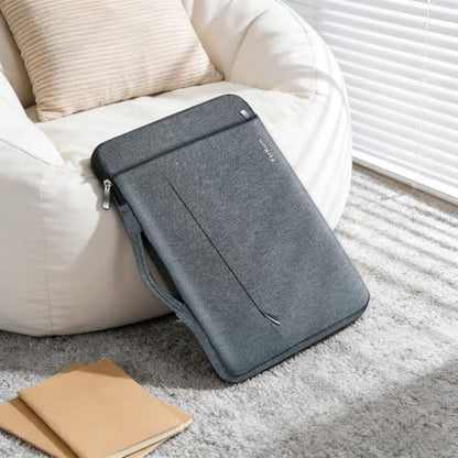 Ferkurn Laptop Case Sleeve for Men Women Chromebook Case Compatible with MacBook Air/Pro Lenovo Surface HP Dell ASUS Acer, 14 inch, Gray - color: Gray, size: 14 inch