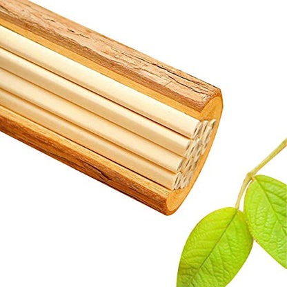 Hexagonal HB Wooden pencils, 30 natural wood grain pencils, Writing stationery(unpainted)