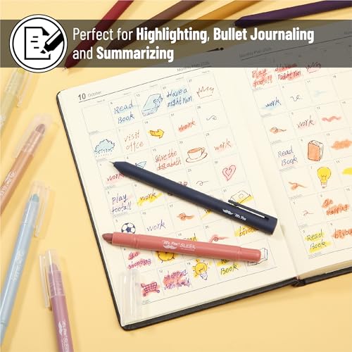 Mr. Pen- Bible Highlighters and Pens, 10 Pack | Colorful Mr. Pen Bible Highlighters No Bleed, Aesthetic Pens