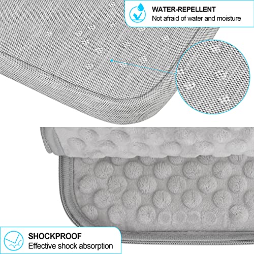 Lacdo Tablet Sleeve Case for 11 inch iPad A16 | 11 Inch ipad Air M4 M3 M2 | 11" iPad Pro M5 M4 | 10.9" ipad/ipad Air | 10.2" IPad | 11" Samsung Galaxy Tab A9+, iPad Air Pro Case Protective Bag, Gray - color: Gray, size: 9-11 Inch