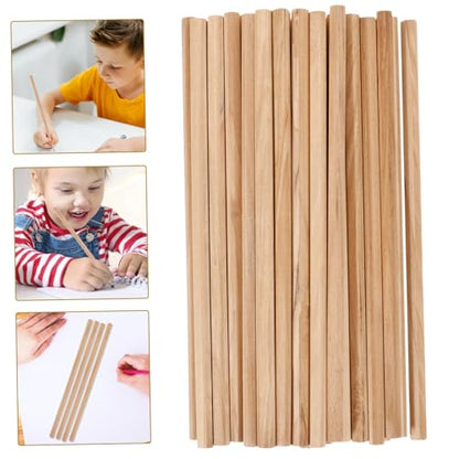 50Pcs Wooden Sketching Pencils for Students Drawing Tools Comfortable Grip Easy to Sharpen for School Use and Art Practice