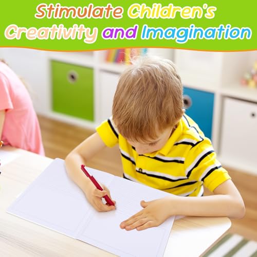zmybcpack 12 Pack Primary Composition Notebook 9.75" x 7.5" Primary Journal | Handwriting Practice Notebook Draw and Write Journal for Kids to Write Stories（32 Sheet/64 Page) - size: 9.75 x 7.5"(Draw and writing)