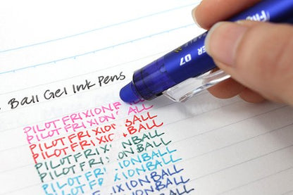 PILOT FriXion Clicker Erasable, Refillable & Retractable Gel Ink Pens, Fine Point, Blue Ink, 2-Pack (31461) - color: Blue, size: 2 Count (Pack of 1), style: Gel Pens