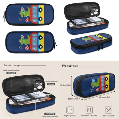 Cute Dinosaur Backpack for Kids 5-7 Girls Boys Backpack with Lunch Box Water Bottle Carrier with Strap and Soft Pencil Case Elementary 4PCS Set Bookbag Front Side Pocket 17 inch School Bag - color: Cute Dinosaur