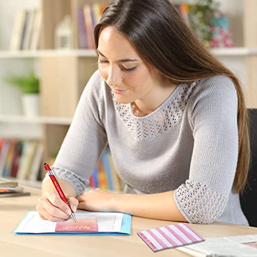 Geyee 24 Pcs Back to School Teacher Gifts Inspiration Sticky Notes with Funny Pens 3 x 4 Inch Employee Appreciation Gifts for Coworkers Teacher Employee Office Staff Work Team Appreciation Gift - style: Inspiration