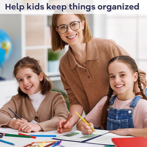 Henoyso 100 Pcs Folders Take Home Heavy Duty 2 Pocket Homework Folder for Students Parent Teacher Communication, 11.8 x 9.45 Inch(Dark Blue) - color: Dark Blue