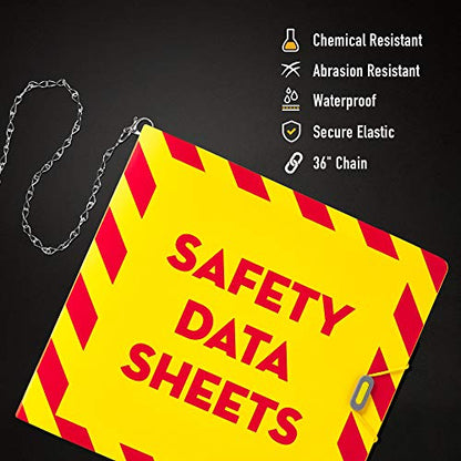 Avery UltraDuty SDS Binder Kit, 3 Inch 3 Ring Binder, A-Z Dividers, Sheet Protectors (77714) - size: 3", style: Ultra-Duty/Bundle