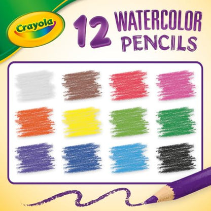 Crayola Classpack Watercolor Pencils, 240ct, 20 Each of 12 Colors, Teacher Appreciation Gifts, Classroom Must Haves & Essentials - style: Watercolor