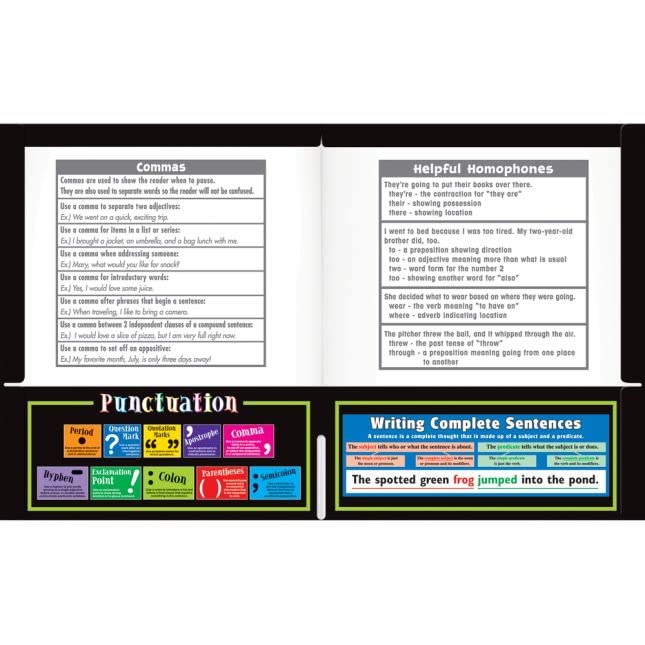 Really Good Stuff Author at Work 4-Pocket Student Folders - Set of 12