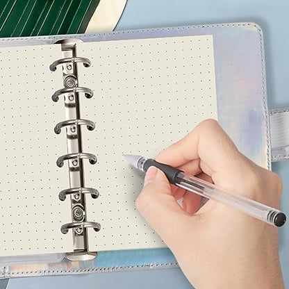 A7 Dotted Design Planner Refill 6 Holes Notebook Binder Refills, A7 Dot Matrix Planner Inserts for Filofax 100gsm Paper Pocket Size, 4.84 x 3.23'', Harphia - color: Dot Matrix, size: A7