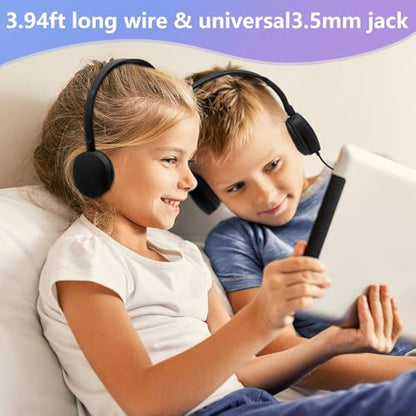30 Pack Kids Headphones Bulk for School, Wired Kids Classroom Headphones Adjustable with 3.5 mm Jack for School Library Students Children Teens - size: 30 Pack (Black)