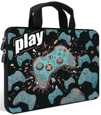 AMARY Laptop Sleeves 11.6" 12" Laptop Handle Bag Neoprene Notebook Carrying Pouch Chromebook Sleeves case (Games-1) - color: Games-1
