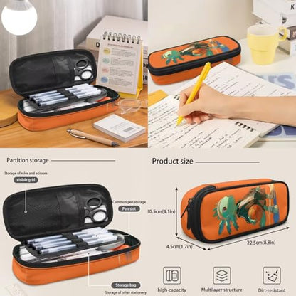 17 Inch Kid's 4PCS Backpack Set, Back to School Essentials | Insulated lunch box, water bottle pouch, pencil case, lightweight, padded shoulder straps, for elementary, middle school - color: Basketball Axolotl