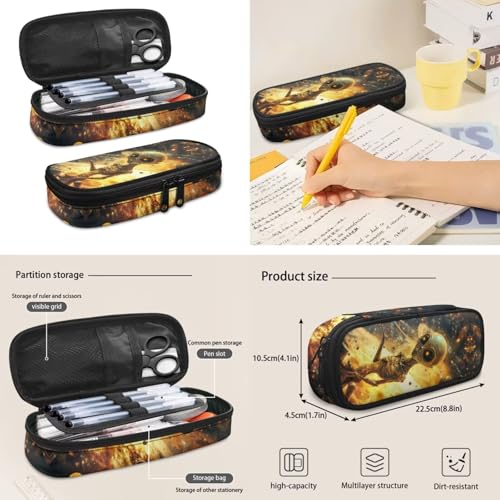 Cool Alien Backpack with Lunchbox for Boys Girls Kids Backpack with Lunch Box Water Bottle Carrier with Strap and Soft Pencil Case 4PCS Set Bookbag with Front Pocket for Teens Back to School - color: Cool Alien