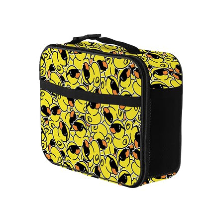 Duck Lunch Bag Reusable Insulated Lunch Box Keep Food Cooler Thermal Lunch Tote for Women Men - color: Duck