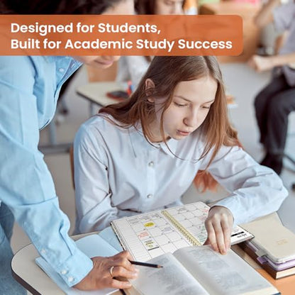 Planner 2026-2027, Academic Year Monthly and Weekly Calendar Planner, Jul 2026 - Jun 2027, Hardcover Teacher Student Planning Agenda book with Tabs, Perfect for School Office Supplies, 6.3" x 8.5" - Enchanted Mushrooms - color: D-Enchanted Mushrooms, size