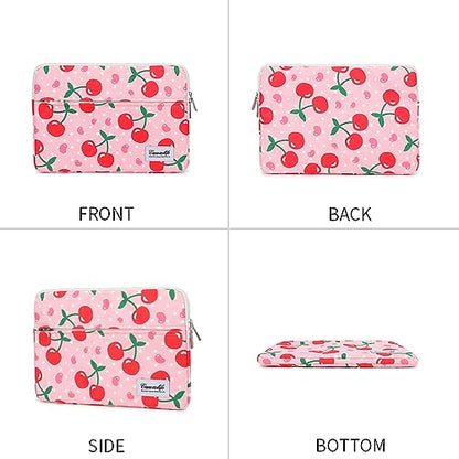 Canvaslife Patten Laptop Sleeve 14 inch 14.0 inch Laptop case Bag (Cherry) - color: Cherry, size: 14 inch / 14.0 inch