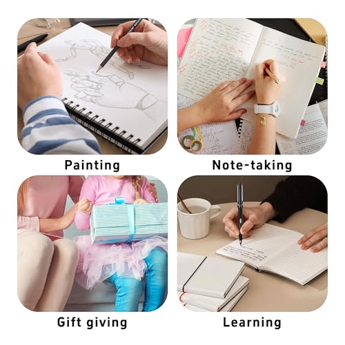 pson 30Pcs HB Graphite Pencils with Erasers, Unsharpened Round Triangular Grip Pencils for School, Office, Drawing, Sketching, and Writing(Pink) - color: Pink